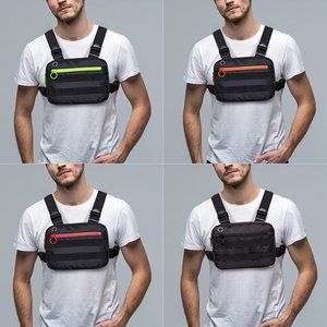 Outdoor Sports Utility Chest Pack Tactical EDC Chest Bag For Men, Light
